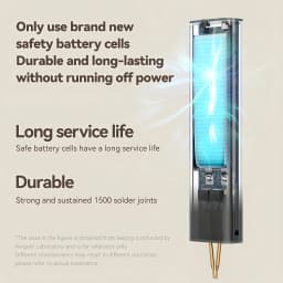 Awgem 90 Gears Adjustable Spot Welder Portable Handheld Spot Welding Machine Energy Storage Spot Welding DIY for 18650 Battery