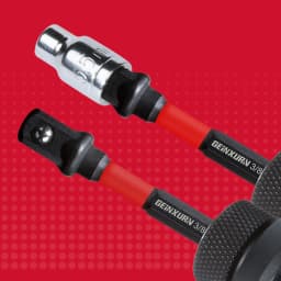 Geinxurn 1/4" Impact Socket Driver Set,3Inches Extension Bit with Holder, Adapt Your Power Drill to High Torque Impact Wrench