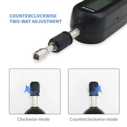 SHAHE New Digital Torque Screwdriver Adjustable Torque Screwdriver Wrench 1/4 Inch Drive Screwdriver Torque Wrench Set