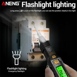 ANENG B20 Insulated Screwdriver Double Head Dual-use Slotted Cross Tester Pen Screw Driver Repair Voltage Meter Hand Tools