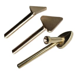 3PCS Welding Replacement Tip, Durable Soldering Iron Accessories, Electric Soldering Iron Tip, Plastic Welding Rod Heating