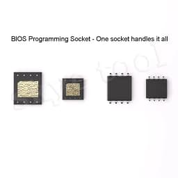 XZZ 4in1 BIOS Burning Socket SOP8/WSON8/QDFN8 Universal Universal Patch 6x8 5x6MM