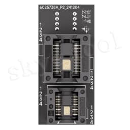 XZZ 4in1 BIOS Burning Socket SOP8/WSON8/QDFN8 Universal Universal Patch 6x8 5x6MM