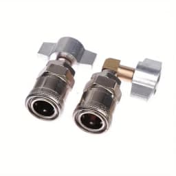1pc Truck Dust Gun Air Tank Connector Straight Connect Elbow Integrated Connector