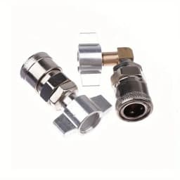 1pc Truck Dust Gun Air Tank Connector Straight Connect Elbow Integrated Connector