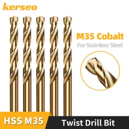 HSS Drill Bit M35 Cobalt High Speed Steel Twist Drill 1mm-13mm Tool Set Accessories For Metal Stainless Steel Iron Drilling Tool