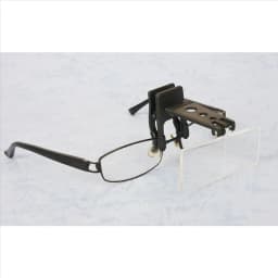 Glasses Style Magnifying Glass with Clip for Reading Wooden Horse-Type Surgical Magnifying GlassThree Sets of Lenses