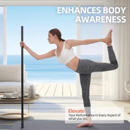 Adjustable Yoga Stick Durable Stretching Stick for Mobility Versatile Exercise Tool for All Fitness Levels Rehabilitation Tool