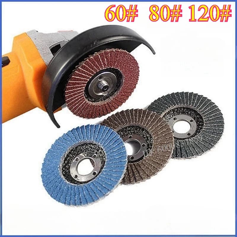 3pcs 75mm Flat Flap Discs For Metal Wood Polishing Abrasive Grinding Wheels Angle Grinder Accessories Sanding Tools
