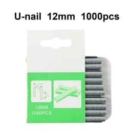 1000Pcs Staples Nails U Door T Shaped Nail Shaped Stapler For Wood Furniture Household Use Herramientas 8/10/12mm Binding Tool