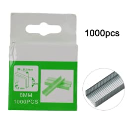 1000Pcs Staples Nails U Door T Shaped Nail Shaped Stapler For Wood Furniture Household Use Herramientas 8/10/12mm Binding Tool