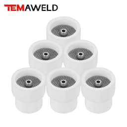 5Pcs 12# White Ceramic Nozzle Alumina Cup For WP9/20/17/18/26 Tig Welding Torch #12 Ceramic White TIG Welding Cup
