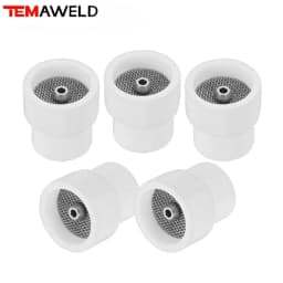 5Pcs 12# White Ceramic Nozzle Alumina Cup For WP9/20/17/18/26 Tig Welding Torch #12 Ceramic White TIG Welding Cup