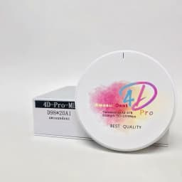A1 A2 A3 A3.5 Colors 4D Pro Multilayer Zirconia Blank Open System CADCAM Lab Use Ceramic Disc