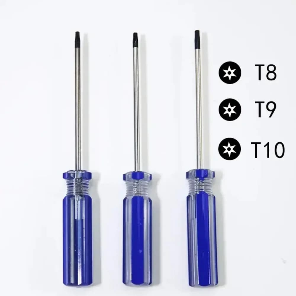 Torx Screwdriver T8 T9 T10 Screw Driver Tamperproof Hole Opening For Macbook Laptop HDD Computer Wireless Controller Repair Tool