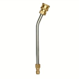 High-Pressure Car Wash Water Gun Accessories with 1/4 Inch Quick Connectors | 90°/30°/U-Shaped Extension Rods