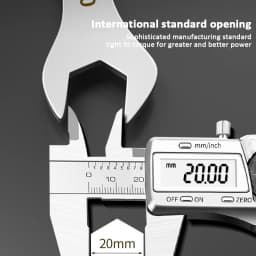 1PC 3mm Ultra-thin Wrench 4-27mm Large Open Plum Dual-Purpose Wrench Thin Stainless Steel Wrench Household Repair Hand Tools