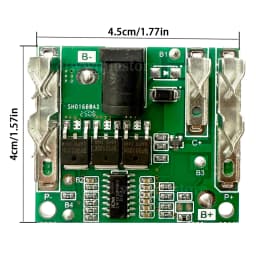 No Original for Makita Li-ion Battery Storage Box Case PCB BMS Protection Circuit Board for Lomvum Zhipu Hongsong Jingmi Housing