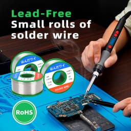 Sn99.3Cu0.7 Lead-Free Solder Wire Rosin Core Tin Wire 0.5mm 0.8mm 1.0mm 50g