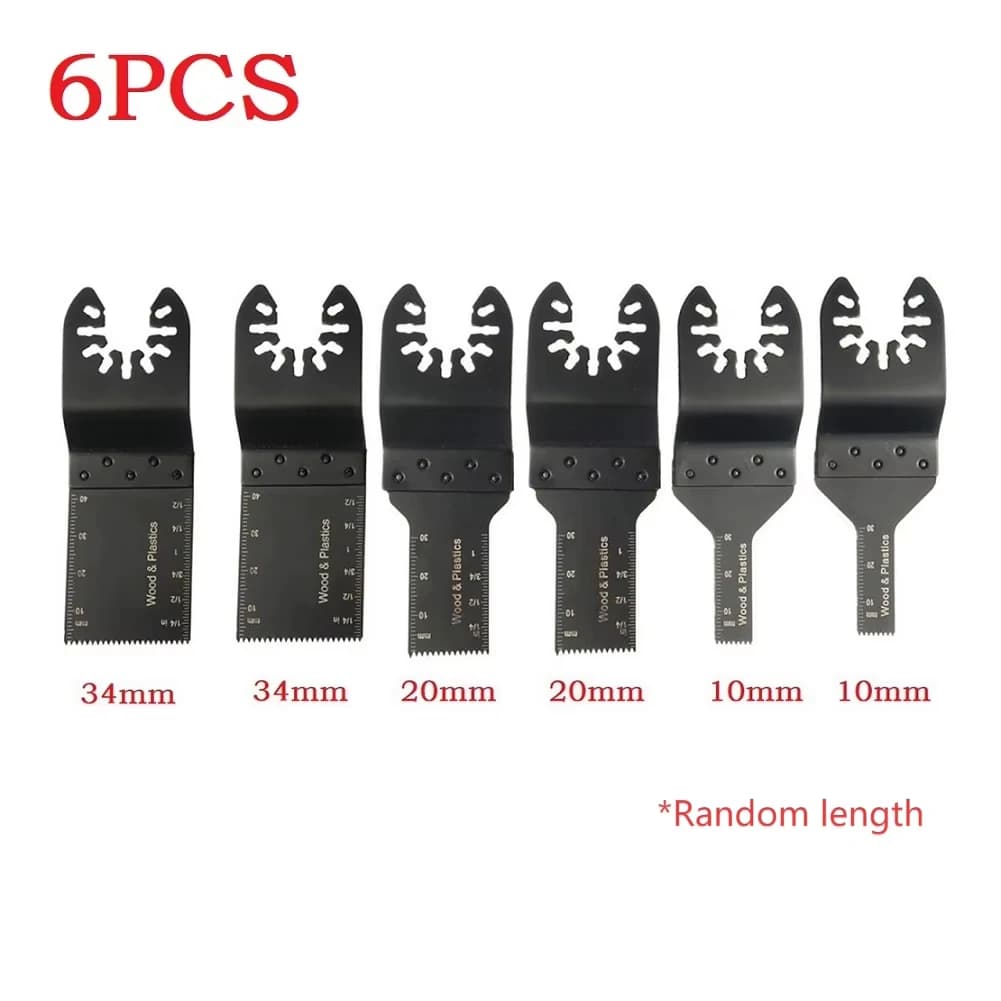 1/6pcs Multi-Function Oscillating Blade Bi-metal Precision Saw Blades Multi Wood Cut Blade Chipboard Tool Circular Saw Blade
