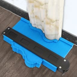 Profile Duplicator Contour Gauge for Woodworking Tiling Plastic Measuring Ruler Line Copier Ceramic Tile Cutting Template Tool