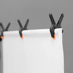 6Pcs 3 inch Heavy Duty Plastic Spring Clamps,Canvas paper painted screen clip,Photography Tool Background clip,Woodworking Clamp