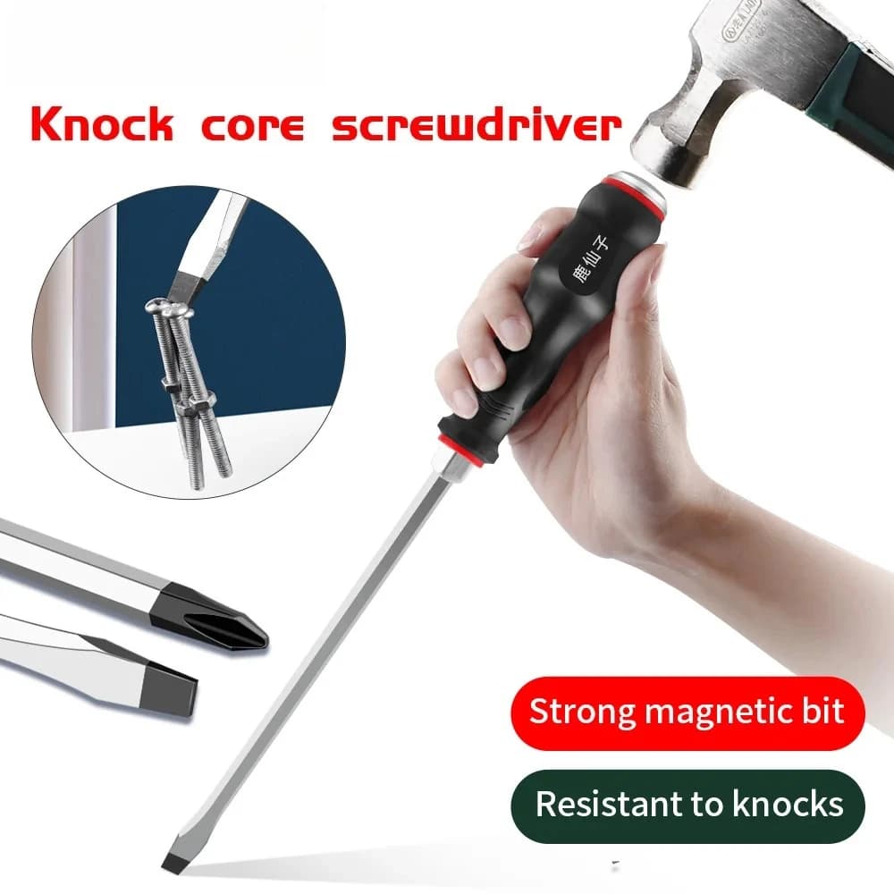 High Hardness Lengthen Screwdriver Magnetic Bit For Car repair Hand Tool Industry knocked Slotted/Phillips Screw Driver