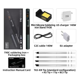 ALIENTEK T90B Soldering Iron T245/T210/T65 Series Optional T80 New Version Adjustable Temperature Welding Solder Tool