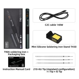ALIENTEK T90B Soldering Iron T245/T210/T65 Series Optional T80 New Version Adjustable Temperature Welding Solder Tool