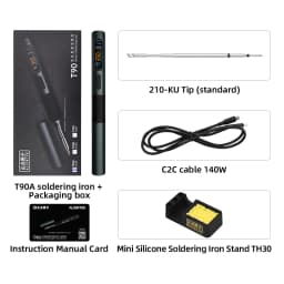 ALIENTEK T90B Soldering Iron T245/T210/T65 Series Optional T80 New Version Adjustable Temperature Welding Solder Tool