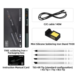 ALIENTEK T90B Soldering Iron T245/T210/T65 Series Optional T80 New Version Adjustable Temperature Welding Solder Tool