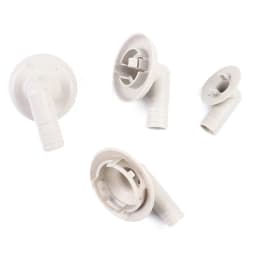 Air Conditioner Ac External Elbow Fitting With Rubber Unit Drain Hose Connector Ring For MEDIA KELON GREE AC