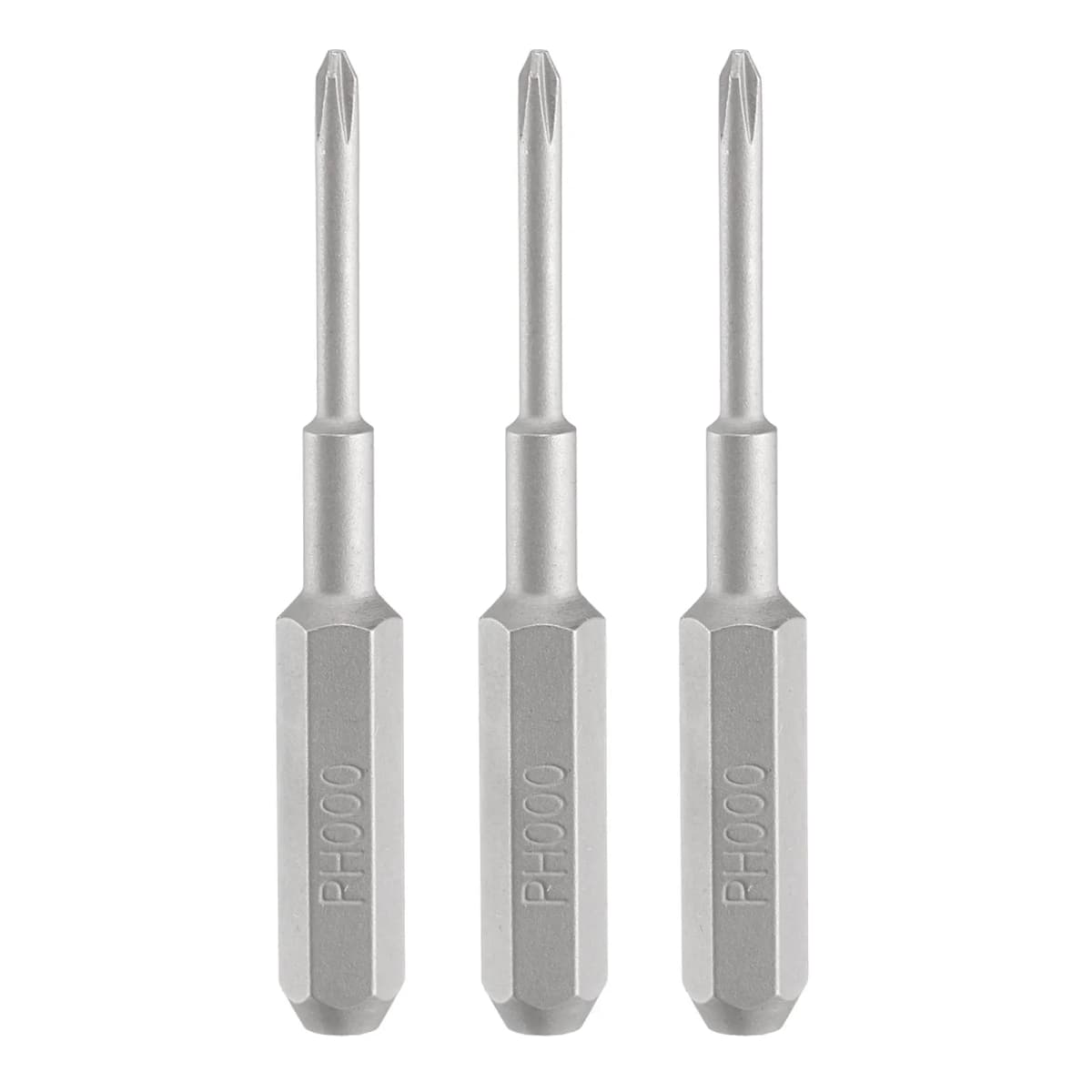 3/5pcs Phillips Slotted Torx Hex Triangle Y-Type Screwdriver Bit 5/32" Hex Shank Magnetic Cross Head S2 Steel Screw Driver Bit