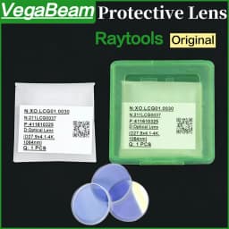 10PCS Original Raytools Lens 27.9x4.1 24.9x1.5 Raytools Protective Lens 37x7 12kw 15kw For BM109 BM110 BM111 Laser Cutting head