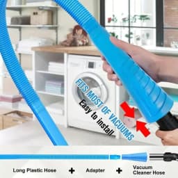 Vacuum Cleaner Vent Cleaning Kit, Dryer Ventilation Vacuum Hose, Cotton Lint Remover