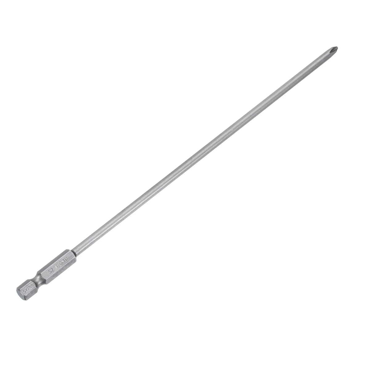 1/2/5Pcs Phillips Screwdriver Bit 1/4" Hex Shank 200mm Long Magnetic S2 Steel Driver Bit Cross Head Electric Drill Bits 4-6mmRod