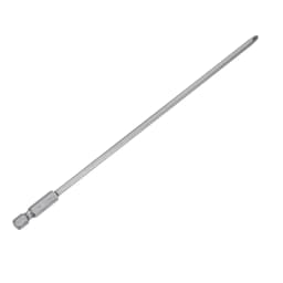1/2/5Pcs Phillips Screwdriver Bit 1/4" Hex Shank 200mm Long Magnetic S2 Steel Driver Bit Cross Head Electric Drill Bits 4-6mmRod