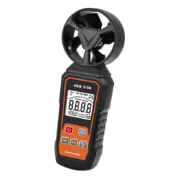 VICTOR Digital Anemometer Handheld Wind Speed Meter for Measuring Wind Speed, Temperature and Wind Chill with Backlight and Max
