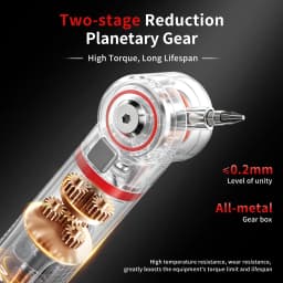 MOVECRAB Adjustable-Angle Mini Electric Screwdriver Set, Household Lithium-Powered Rechargeable Handheld Tool