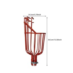 Deep Basket Fruit Picker Head Convenient Fruit Picker Catcher Apple Peach Picking Farm Garden Picking Device Garden Tools