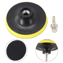 1PCS 3-7 Inch Backing Pad Polishing Plate With 10/14mm Thread Adapter Self Adhesives Polishing Plate Polisher Grinding Tools