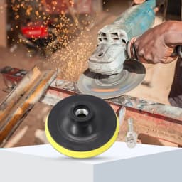1PCS 3-7 Inch Backing Pad Polishing Plate With 10/14mm Thread Adapter Self Adhesives Polishing Plate Polisher Grinding Tools