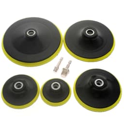 1PCS 3-7 Inch Backing Pad Polishing Plate With 10/14mm Thread Adapter Self Adhesives Polishing Plate Polisher Grinding Tools