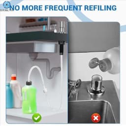 Enhance Your Kitchen Sink with Our Soap Dispenser Extension Pipe Kit