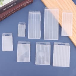 1pcs Tool Accessories Empty Plastic Packaging Box for Twist Drill, Toolbox with 5/10 Hole for Woodworking Drill Bits