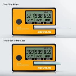 Portable Solar Film Car Transmission Window Tint Meter 3-in-1 VLT UV IR Rejection Tester Automatic Calibration Dropship GT116