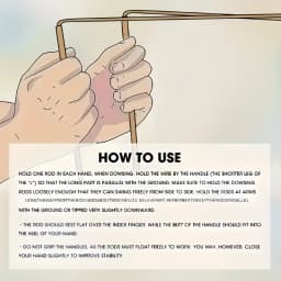 2PCS Divining Water Pure Copper Ghost Hunting Equipment 99.9% Copper Ghost Hunters Dowsing Rods Ghost Hunting