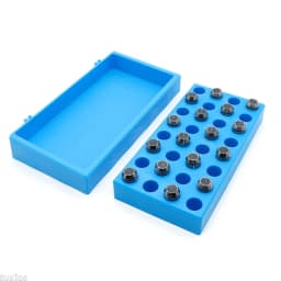Tool Storage Box for Efficient Organization Multi Hole Designs Drill Bit Holder Tray for Workshops And DIY Enthusiasts