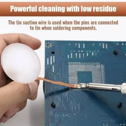 Solder Wire Desoldering Braid Welding Solder Remover Wick Wire Lead Cord Flux BGA Repair Tool