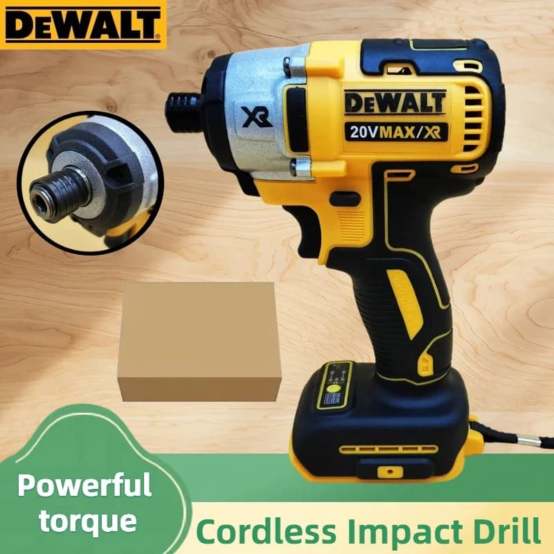 Dewalt DCD887 Electric Impact Driver Drill Speed Brushless motor Electric Screwdriver For Power Tools (bare machine)